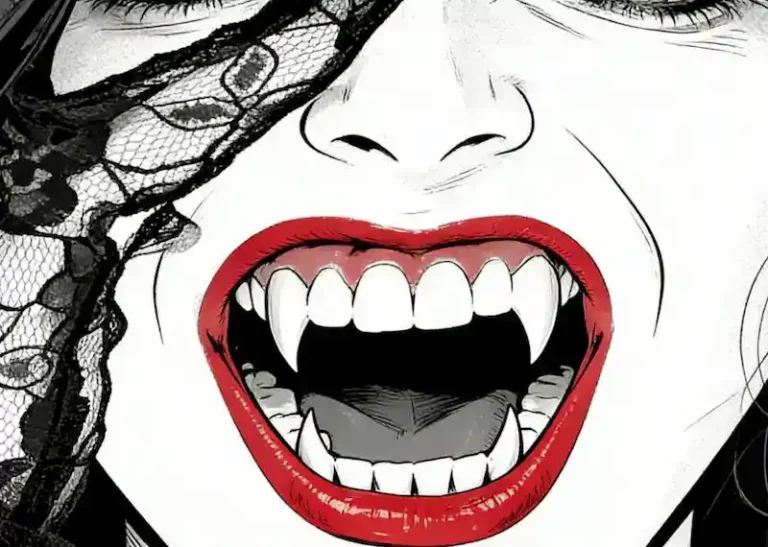 Dreams with sharp teeth symbolizing inner power and hidden aggression